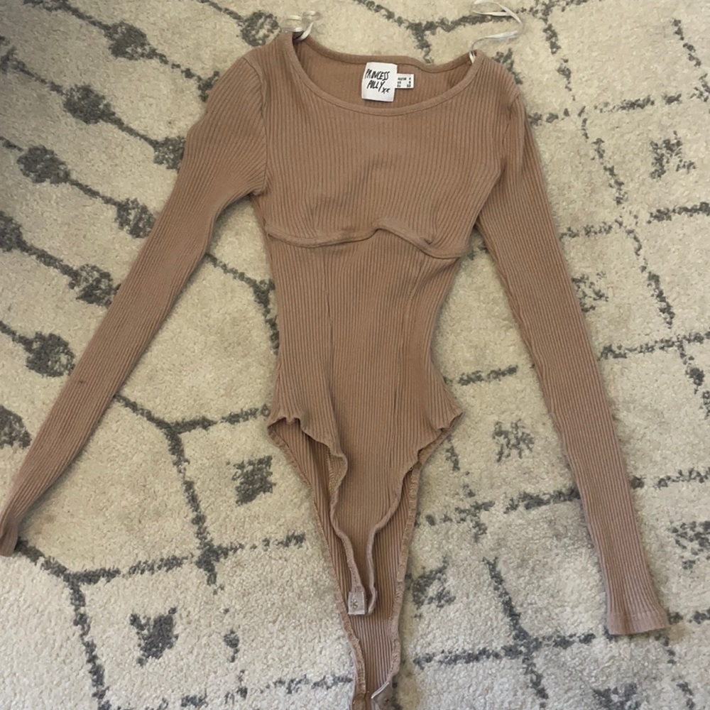 Princess Polly taupe bodysuit